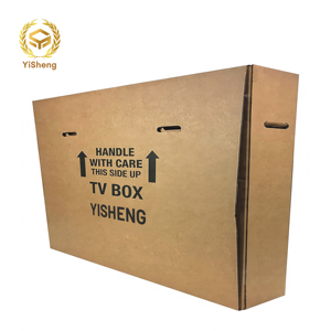 Caja <span class=keywords><strong>de</strong></span> Cartón Corrugado <span class=keywords><strong>de</strong></span> Gran Tamaño, Ajustable, <span class=keywords><strong>para</strong></span> Mudanza <span class=keywords><strong>de</strong></span> TV, Resistente, <span class=keywords><strong>de</strong></span> Doble Pared, <span class=keywords><strong>para</strong></span> Envío y Mudanza - Product Image 1