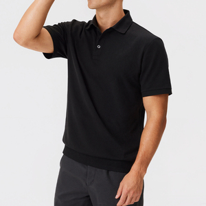 OEM เสื้อโปโลแขนสั้นสำหรับผู้ชาย, เสื้อโปโลผ้าฝ้ายทรงพอดีตัว100% ออกแบบโลโก้ได้ตามต้องการ - Product Image 2