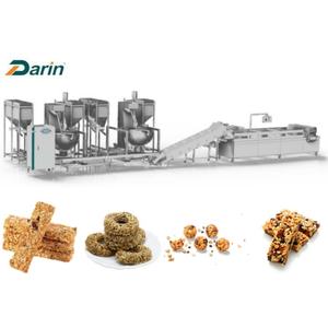 Tahıl enerji Nougat Muesli <span class=keywords><strong>Protein</strong></span> <span class=keywords><strong>Bar</strong></span> üretim hattı aperatif ekstrüzyon hattı - Product Image 2