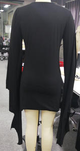 Costume de cosplay elfe de la forêt médiévale pour femmes, <span class=keywords><strong>robe</strong></span> gothique vintage à capuche fine Nienna, <span class=keywords><strong>robe</strong></span> de fête d'Halloween et de carnaval - Product Image 2