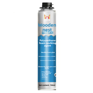 Espuma de Poliuretano en Aerosol MU CHAO A11 de 750 ml, de una Sola Parte, Blanca, para Relleno, Aislamiento y Sellado en Proyectos de Construcción - Product Image 1