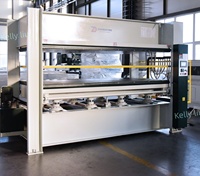 Presse hydraulique automatique à chaud pour la production de panneaux de contreplaqué, de placage et de MDF, pressage de panneaux de meubles multicouches pour le travail du bois