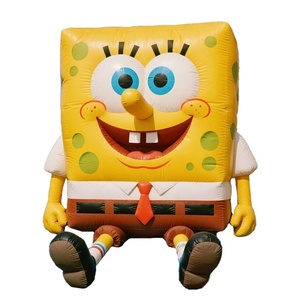 <span class=keywords><strong>Bob</strong></span> l'éponge géant gonflable, design officiel de personnage de dessin animé, pour parcs à thème, festivals, centres commerciaux et zones photo - Product Image 4
