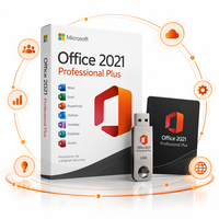Microsoft Office 2021 Professional Plus USB Logiciel de bureau pour PC Windows Documents, feuilles de calcul et présentations