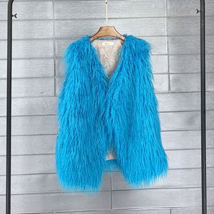 Chaleco Térmico de Felpa Sintética sin Mangas de Longitud Media para Mujer, Marca YZ, para <span class=keywords><strong>Invierno</strong></span> - Product Image 3