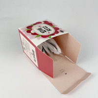 Boîte en papier pliable personnalisée, conception personnalisée pour l'emballage de thé, de café, de collations