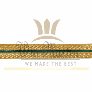 Trenza de alambre de lingote ceremonial al por mayor, hilo de oro de encaje/trenza de Mylar/trenzas de oro de encaje para ceremonial - Product Image 1