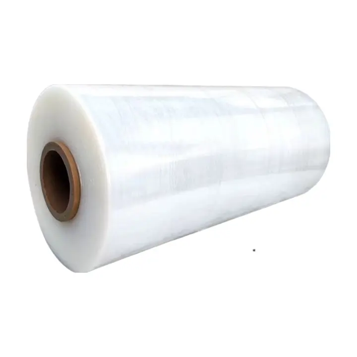 Fabriek Groothandel Pe Machine Stretch Wrap Transparant Ldpe Stretch Film Rol Voor Pallet Verpakking