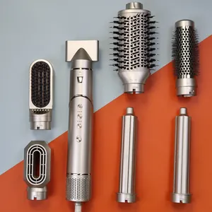 Oem/Odm 7 In 1 Haarstyler Opvouwbare Föhn Borstel Föhn Luchtwrap Heteluchtborstel Haarstyler Fabrikant Groothandel