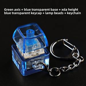 لعبة فيدجيت إلكترونية مضيئة من الأكريليك لتخفيف التوتر، مفتاح لوحة مفاتيح بلاستيكي للضغط والاختبار - Product Image 2