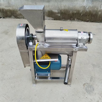 Multifunctionele commerciële machine voor het ontpitten en verwerken van fruit, scheider van appel- en perenpulpresten