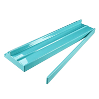 Supports de Mahjong en laque haute brillance avec pousseurs, ensemble personnalisé en bois double couche, plusieurs couleurs et tailles, usine de Mahjong