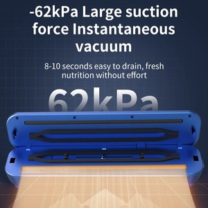 Nouvelle machine d'emballage et de scellage sous vide automatique pour la maison, forte aspiration, multifonctionnelle, avec sacs inclus - Product Image 5