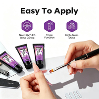 Makeauty Gel Poly UV pour Nail Art DIY, Fournitures en Gros, Commande en Gros, Végan, Non Toxique, Écologique, Gel Constructeur, Logo Personnalisé