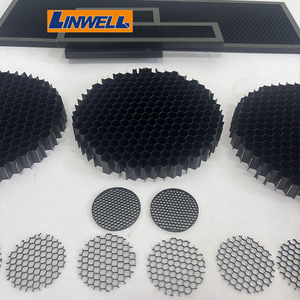 Cường độ cao Trọng lượng nhẹ Nomex/Aramid giấy tổ ong lõi hàng không vũ trụ nhôm cho dòng chảy ép nhôm tấm Composite - Product Image 1