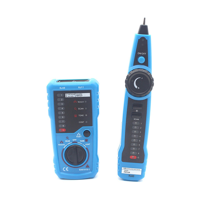 DOWELL DW-8110 RJ45 RJ11 Multifunctional Tester Telephone Line Network TV Cable Finder