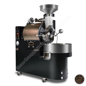 Electric& Gas Coffee Roaster Price Induction <b>Heating</b> Machine Coffee Roasting Industrial Factory Coffee Roaster - Product Image 2