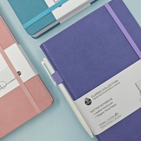 Leder-Notizbücher Werbe-PU-Notizbuch Großhandel Set A4 Geschenkset Personalisiertes Leder-Notizbuch für Studenten