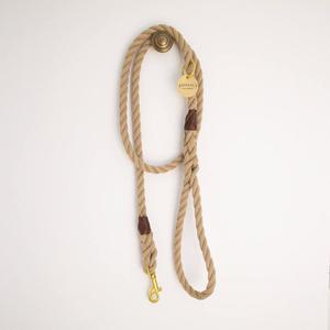 Correa para Perro de Cuerda Marrón Arena de Alta Calidad - Product Image 1