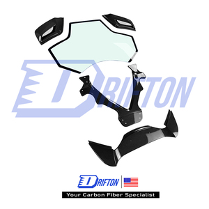 488 Spider ONLY cubierta trasera de motor de fibra de carbono para Ferrari 488 Spider tapa trasera - Product Image 1