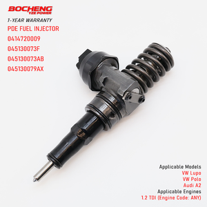 หัวฉีดน้ำมันดีเซล 0414720009 045130073F 045130073AB สำหรับ VW Lupo Polo Audi A2 1.2 TDI เครื่องยนต์ทุกประเภท ระบบ UIS PDE - Product Image 1