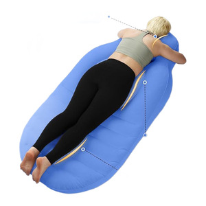 <span class=keywords><strong>Lit</strong></span> gonflable personnalisé en PVC floqué pour femmes enceintes, vente en gros directe d'usine, matelas de couchage portable et confortable - Product Image 5