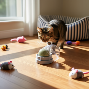 Balle à chat Yommy 4,5 cm, jouet interactif pour chats - Product Image 3
