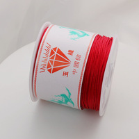 Cordón Trenzado de Nailon Multicolor para Hacer Joyería, Pulseras, Collares, Macramé, Manualidades