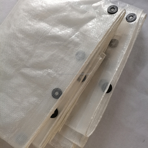 Couverture de verger de cerisier et film de protection de toit d'arbre fruitier avec oeillets en plastique - Product Image 2