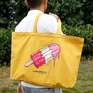 Sac fourre-tout en toile personnalisé, écologique, réutilisable, avec logo imprimé - Product Image 4