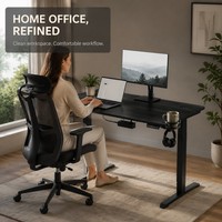 AOR Advanced Meilleures ventes Bureau électrique silencieux réglable en hauteur pour le travail assis-debout et l'apprentissage, Design de plateau, Vente en gros usine