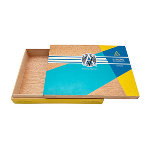 Caja de cigarros de madera maciza, humidor portátil de madera de cedro, caja de cigarros de gran capacidad al por mayor. - Product Image 2