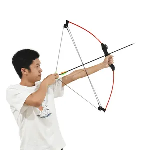 新しい子供の弓射撃スポーツ弓と矢さまざまな色弓と矢は射撃と狩猟に使用されます