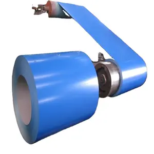 PPGI PPGL renk kaplı kırmızı/mavi/beyaz boyalı çelik PPGI PPGL bobin Metal sac çatı sac için