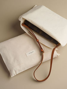 Bolsa de Algodón Tipo Sobre con Logotipo Personalizado para Ropa, Joyería, Regalos, Marca NINGEN, Modelo D56, Hecho en China - Product Image 2