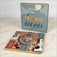 Libro Educativo Personalizado para Niños, Recuerdos del Primer Año, Historia en Inglés, Impresión Offset CMYK, 300-450gsm, Blanco Brillante/Mate