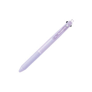 Stylo multifonction BKHAB-40EF fin, bille 0,5 mm bicolore, crayon mécanique 0,5 mm à glissière, cinq couleurs pastel texturées - Product Image 1