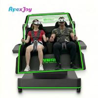 Simulador de Vuelo VR 360 Grados 2026, Silla VR 360 de 2 Asientos, Máquina de Juego Arcade Operada con Monedas para Parque de Atracciones