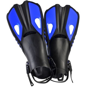 Palmes de plongée assistée légères et longues, réglables, monobloc, imperméables, pour adultes et enfants, pour la plongée en apnée et la plage - Product Image 4