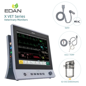 Moniteur de signes vitaux vétérinaires multiparamètres EDAN X VET Series, appareil de surveillance pour animaux, moniteur patient portable - Product Image 2