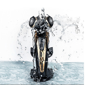 Afeitadora Eléctrica Inteligente Recargable con Tres Cuchillas, Recortadora de Barba Impermeable, Alimentación USB, Venta al por Mayor, Dropshipping - Product Image 6