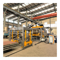 Machine de fabrication de briques creuses en sable Qt12-15, ligne de production de blocs de pavés en ciment entièrement automatique, machine de construction