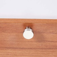 Boutons d'armoire ronds en nickel taché Poignées de meubles contemporains Poignées de placard de quincaillerie moderne pour tiroirs de cuisine