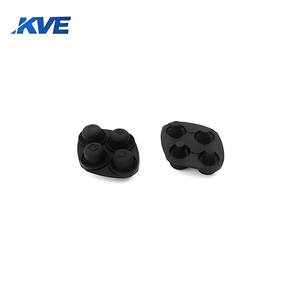 Op Maat Gemaakte Siliconen Rubber Toetsenbord Tv Afstandsbediening Met Kleur Knopen Zeefdruk Afdichting Knop - Product Image 4