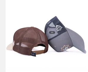 Wholesale Polyester and Spandex Country <b>Trucker</b> Caps <b>Hat</b> Custom Mesh 5 Panel Custom logo Embroidery Embroidered <b>Trucker</b> <b>Hats</b> - Product Image 4