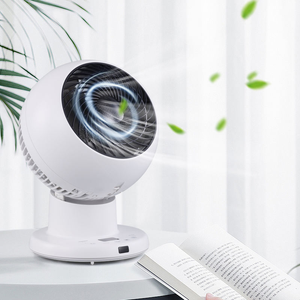 Ventilador de Escritorio Digital Moderno de 5 Velocidades, Silencioso, para Uso Doméstico, en Hoteles y Oficinas, con Material Plástico y Pantalla Digital que Proporciona Información Clara - Product Image 2