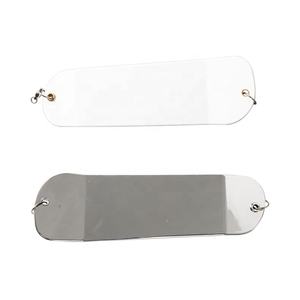 OEM 8.5in Electroplated Chromed <span class=keywords><strong>Black</strong></span> Salmon Trolling Flashers Boards avec Chip Fishing Dodgers <span class=keywords><strong>pour</strong></span> <span class=keywords><strong>la</strong></span> <span class=keywords><strong>truite</strong></span> - Product Image 6
