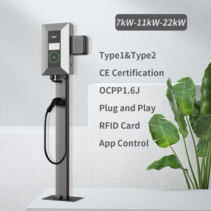 Opp1.6j <span class=keywords><strong>APP</strong></span>支付扫码刷卡Ev充电器大功率立式22kw交流新能源汽车充电器 - Product Image 4