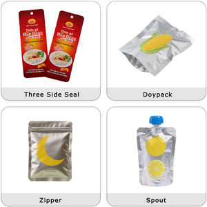 Pochette en plastique pour cornue militaire en feuille d'aluminium avec café cru <span class=keywords><strong>manga</strong></span> résistant aux hautes températures - Product Image 3