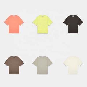 Conjunto <span class=keywords><strong>de</strong></span> Camiseta y Pantalones Cortos <span class=keywords><strong>de</strong></span> Alta Calidad, Algodón, Unisex, Logotipo Personalizado, Estilo Urbano Informal - Product Image 5